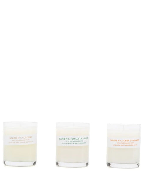 A.P.C. SCENTED CANDLE SET